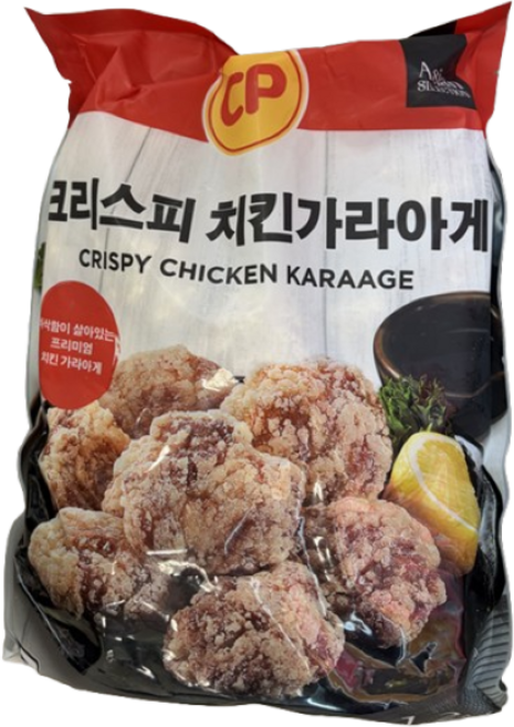 CP 크리스피 치킨 가라아게, 1개, 1.2kg