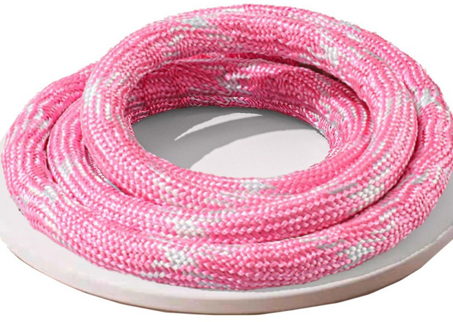 織帶呼拉圈 針織呼拉圈 加長 核心訓練 腰腹 居家健身 小蠻腰, 軟式呼拉圈【彩粉】送收納袋, 1個, 1.5kg