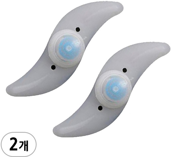[1+1] (자전거 휠라이트 C타입 1P+1P=총2P), 블루, 2개