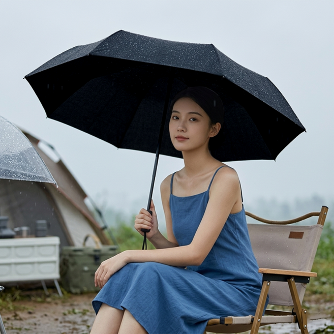 8위 - 하루꿈 미니 양우산 암막 UV차단 햇빛 초경량 휴대용 우산 양산