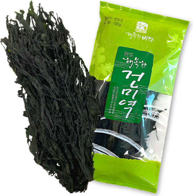 2위 - 완도 햇 초사리 건미역 명품 새싹 산모미역, 1개, 100g