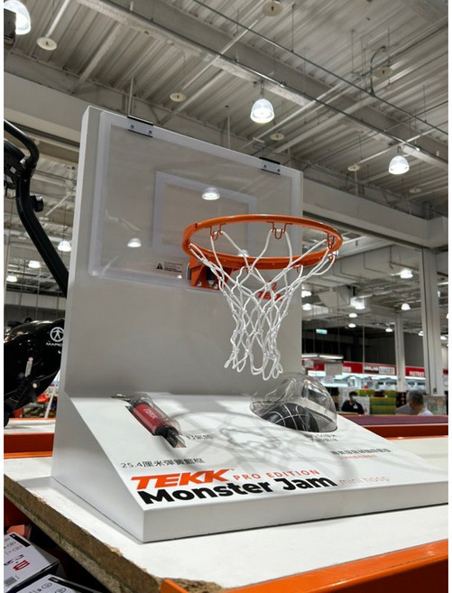 TEKK Monster Jam 迷你籃球框 25.4厘米彈簧籃框, 1個