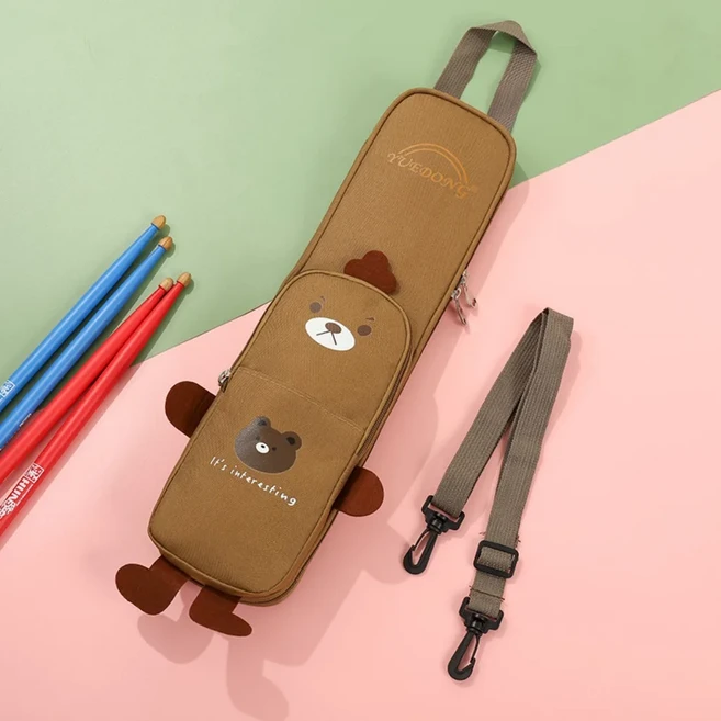 만화 옥스포드 드럼스틱 보관 파우치 휴대용 보호대 케이스 두꺼운 방수 거치대, 04 03