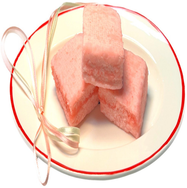 결온 딸기설기(냉동), 30개, 50g