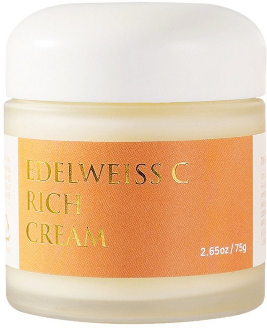 SOSOCO 에델바이스 C 리치 유분크림 보습크림, 1개, 75g