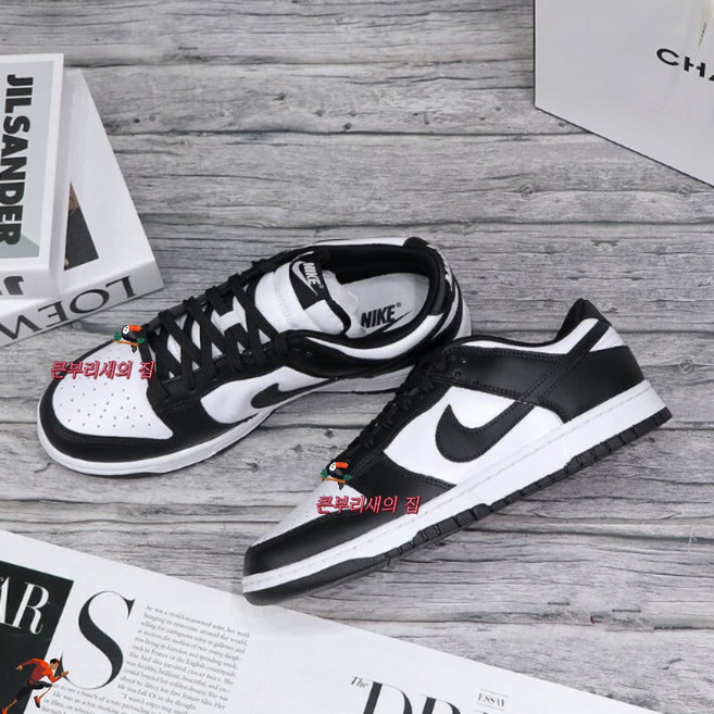 나이키 덩크 로우 블랙 범고래 Nike Dunk Low Black DD1391-100