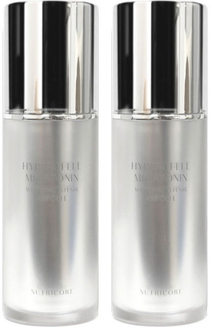 뉴트리코어 하이퍼셀 멜라토닌 화이트닝 인텐스 앰플, 2개, 30ml