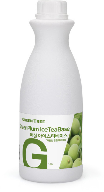 그린트리 매실 아이스티 베이스 1.2kg, 1개