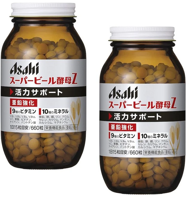 아사히 에비오스 슈퍼 맥주효모Z 660정X2병 88일분, 660정, 2개 - 쿠팡