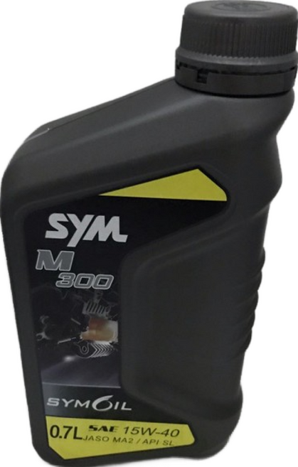 少年家 SANYANG 原廠機油 M300 15W-40, 1個, 700ml