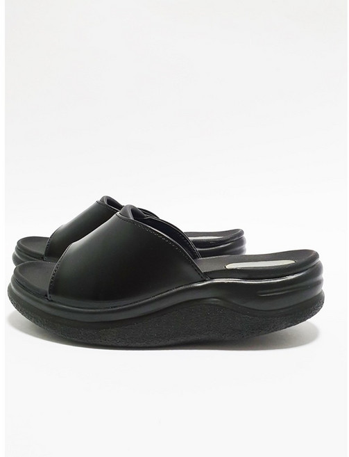 당일제작 아모로렌 무중력 마사이 간호사 슬리퍼 07 발 편한 기능성 아치 쿠션 무소음 검정 간호화 병원 신발