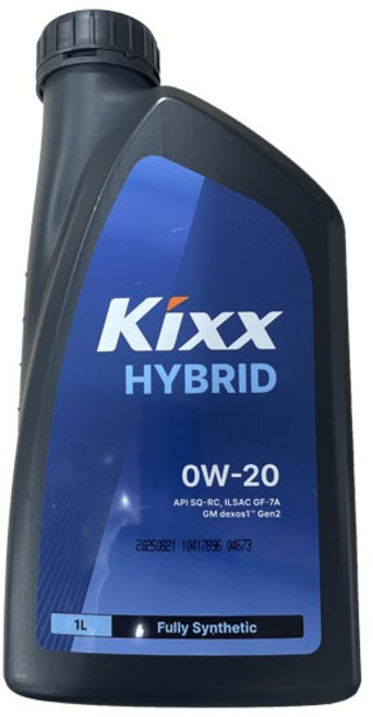 KIXX HYBRID 0W20 1L 하이브리드 엔진오일, 1개