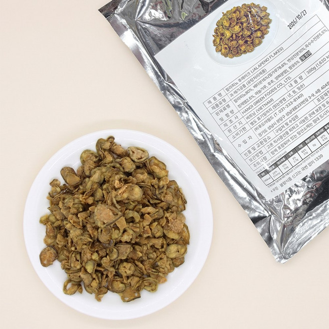 산들네이처 할라피뇨 후레이크 300g, 1개