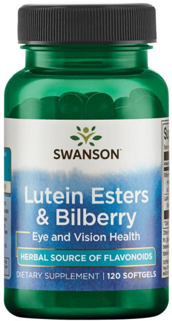 Swanson 斯旺森 葉黃素酯&山桑子複方軟膠囊, 120顆, 1罐