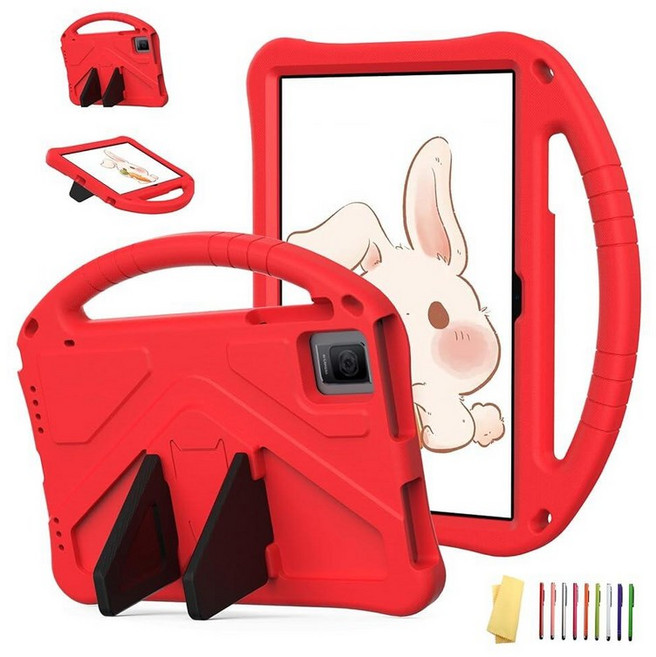 UUcovers T-Mobile REVVL 탭 10.4인치2023 및 블랙뷰 오스칼 패드 15 2023 10.4인치/탭 11 WiFi 2023/탭 se 2021/TCL 10 G, 02# Red