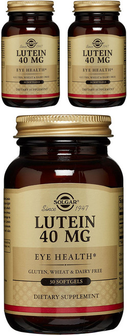 솔가 루테인 40mg 소프트젤, 30정, 3개