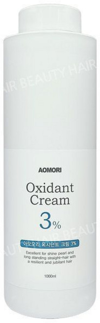 옥시던트크림3산회제 1000ml 염색 탈색전용 산화제 아오모리, 1개, 1L