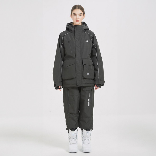 디어세븐 스노우 보드복 남자 여자 스키복 세트