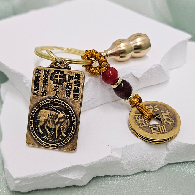 연화공방 재물운 수호신 소원성취 12간지 키링, 1개, 2.소