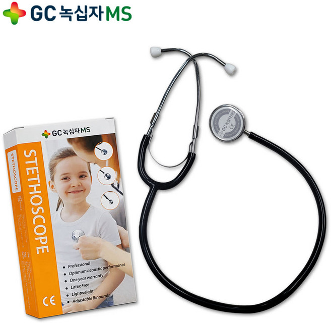 GC녹십자MS 단면 청진기 HS30A 태아심장박동 의사실습, 1개
