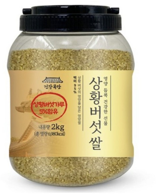 대구농산 5% 상황버섯쌀, 2kg, 1개