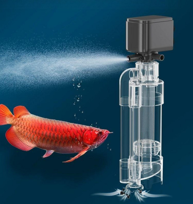 어항 정화기 수족관 집똥기 물고기 청소 필터 대형 배설물 분해 정수 순환, 1개