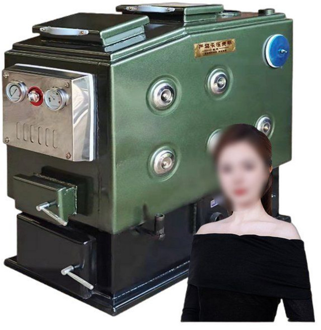 화목보일러 실내 친환경 가정용 장작 시골 온수 난방기 연통 무연 화력, 300