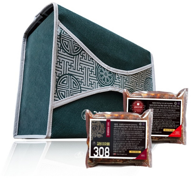 갈비아저씨 수제양념육 900그램 선물세트 양념목살 소불고기 제육볶음 돼지갈비 LA갈비, 국내산 양념돼지갈비, 2개, 900g