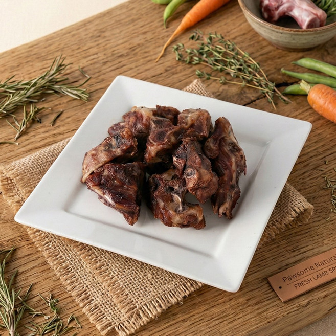 웰리아펫 양등뼈 강아지 수제간식 치석제거 양고기 200g, 1개