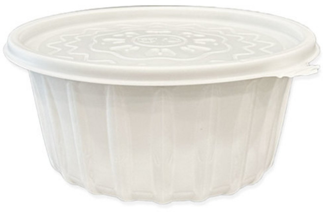 칼국수용기(195파이) 면용기 덮밥 우동 포장 배달 일회용기 50개입 (뚜껑포함), 50세트, 1개