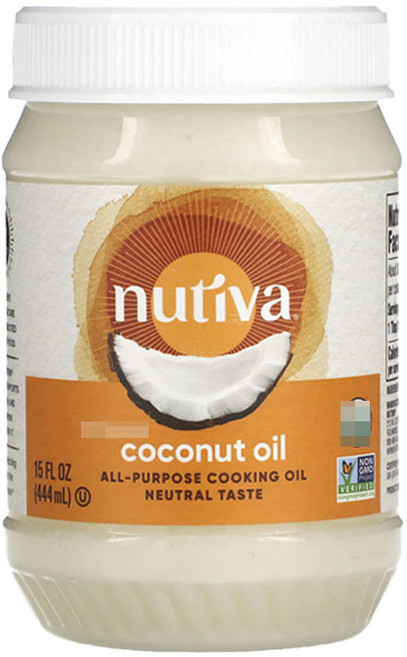 누티바 코코넛오일 정제 444ml(15fl oz), 444ml, 1개
