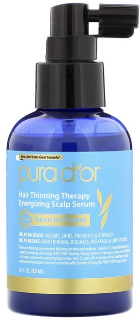 퓨라도어 티닝 테라피 에너자이징 스캘프 헤어 세럼, 1개, 120ml - 쿠팡