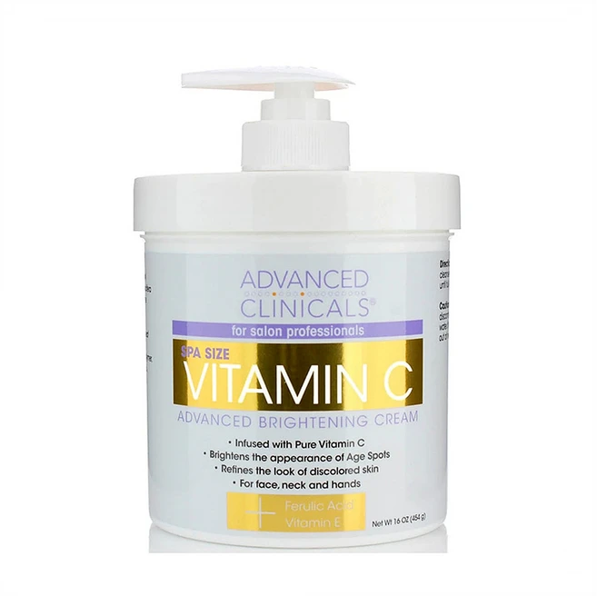 Advanced Clinicals Vitamin C 어드밴스드 클리니컬스 비타민 C 크림 16oz(454g), 1개 - 쿠팡