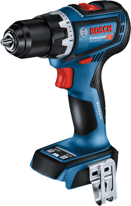 보쉬 GSR 18V-90C 충전 드릴 드라이버 본체 GSR 18V-60C 후속, 1개