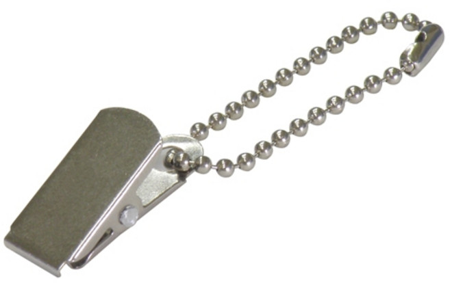 (제이명찰) 10개 군번줄 집게 명찰집게 명찰고리, 1개, 본상품선택