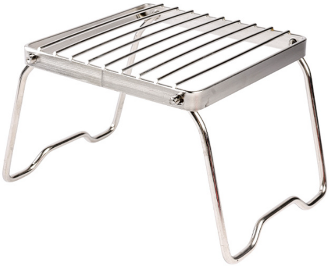 홈리얼 캠핑용 미니 쿠커 스탠드 화로 받침대, 1개