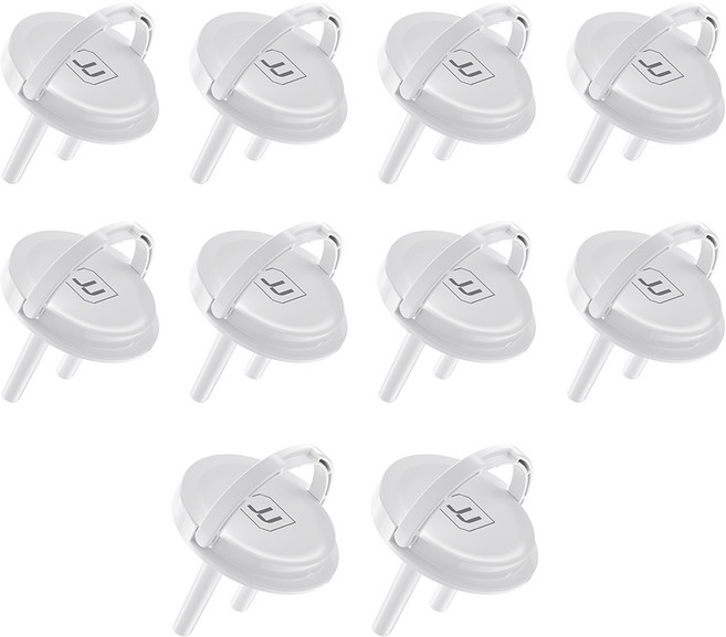 Toocki 콘센트 멀티탭 안전커버, 화이트, 10개