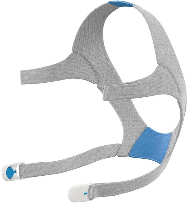 레즈메드 Resmed AirFIT 핏/AirTOUCH 터치 N20 헤드기어 - 교체용 CPAP 프레임 시스템 및 비강 쿠션 미포함 프리미엄 액세서리 스몰 블루 286862