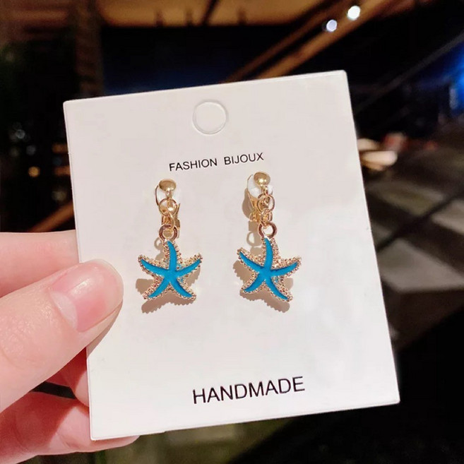 FASHION BIJOUX 夾式耳環