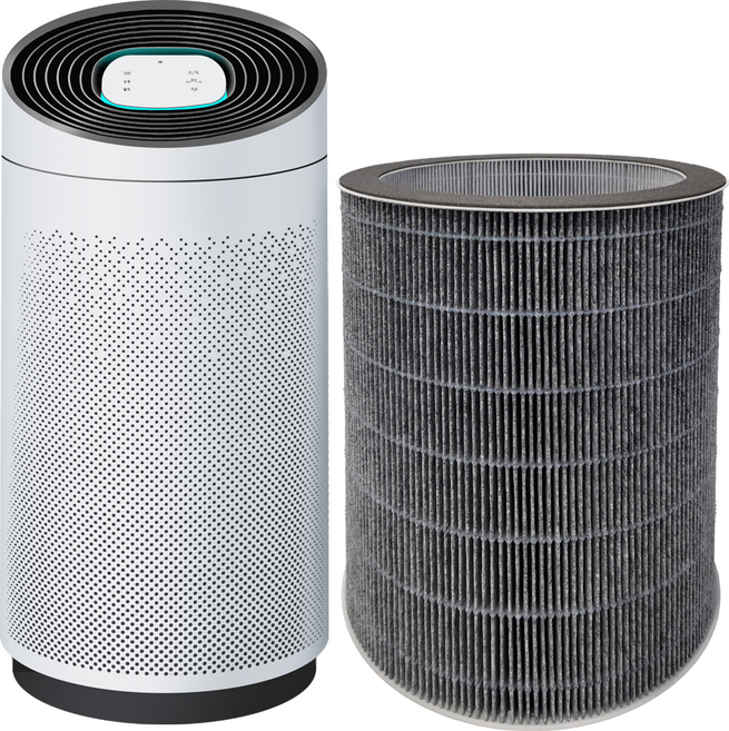 교원 웰스 AN730CWA AN734CWA 공기청정기 정품 필터, 1개, 올케어 필터