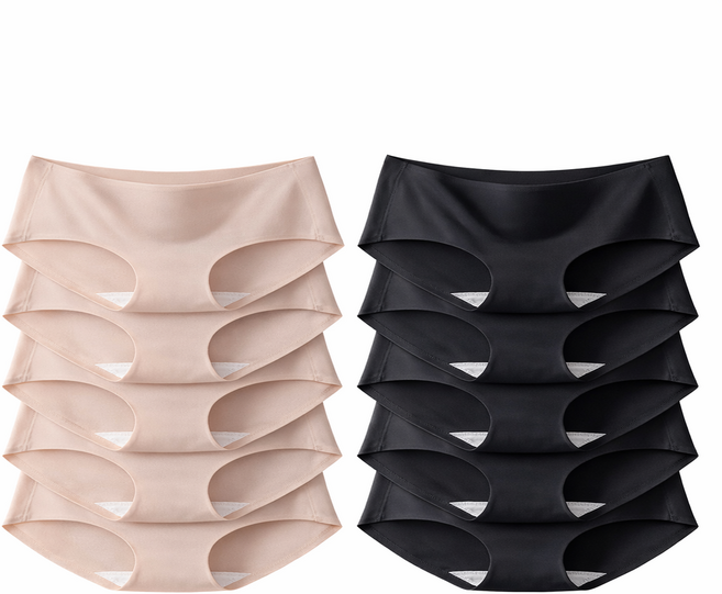 여성 심리스 노라인 팬티 10개입