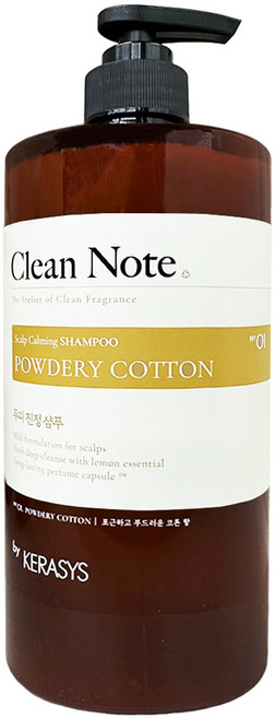 케라시스 클린노트 파우더리 샴푸 코튼향, 1L, 7개