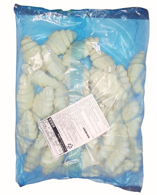 AOP 샤랑트푸아투 버터 크로와상 냉동생지 75g 30개입 프랑스 쿠프드팟 삼양사 크로플 [당일발송], 드라이아이스 1개 포함, 1개