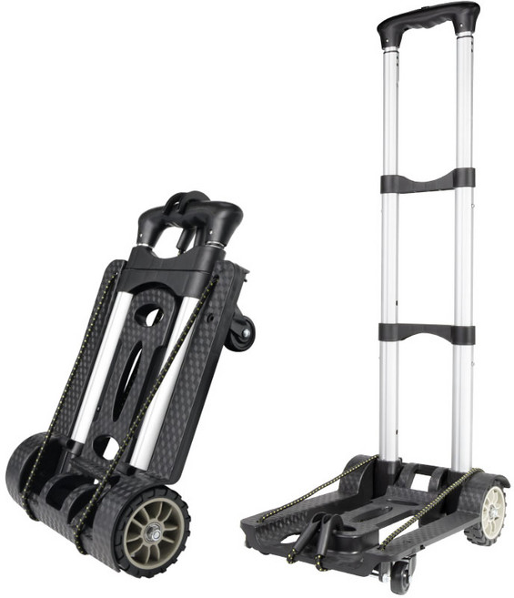 녹원 삼각바퀴 접이식 핸드카트 계단운반카트 손수레 구르마, 1개, 미니카트