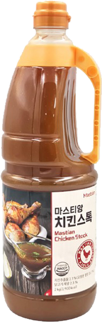 마스티앙 치킨스톡 액상, 1개, 2kg