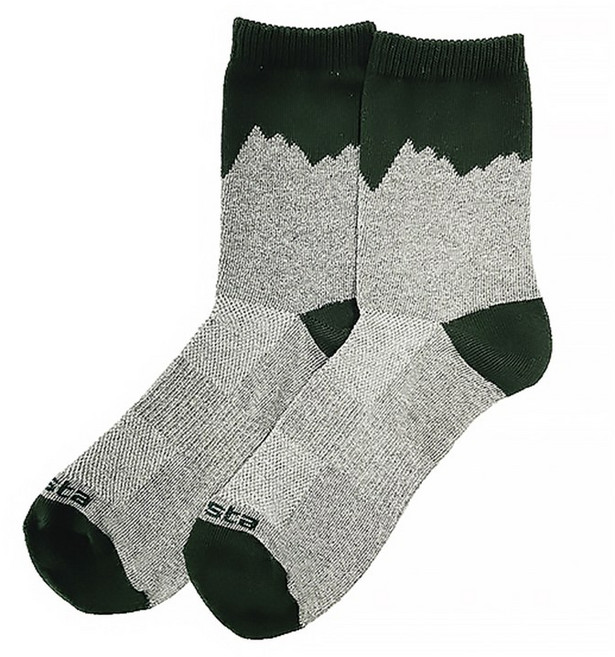 트렉스타 일상생활에도 사용가능한 등산용 남성 양말, 그레이, 1개