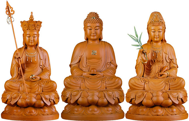 삼존불상 불교 불공 제사, 16인치지장보살높이39x가로23x깊이23, 1개