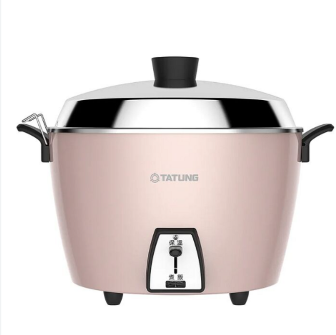 TATUNG 大同 10人份不鏽鋼配件電鍋 - 紅色, TAC-10L-M