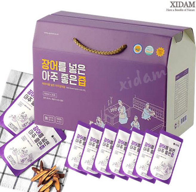[남촌] 아주 국내산 장어즙 100ml x 30포(박스), 1개