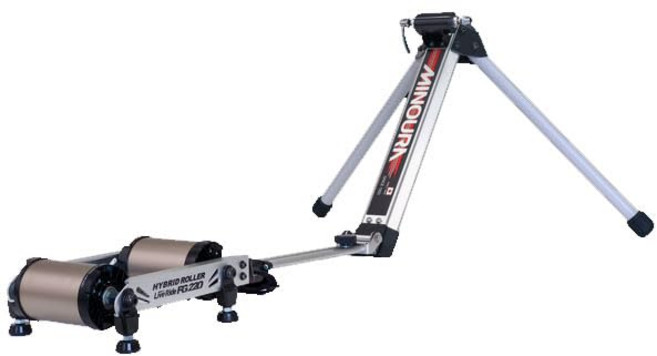 미노우라 FG-220RR LiveRide 하이브리트 롤러 W 부하 롤러 모델, 1개